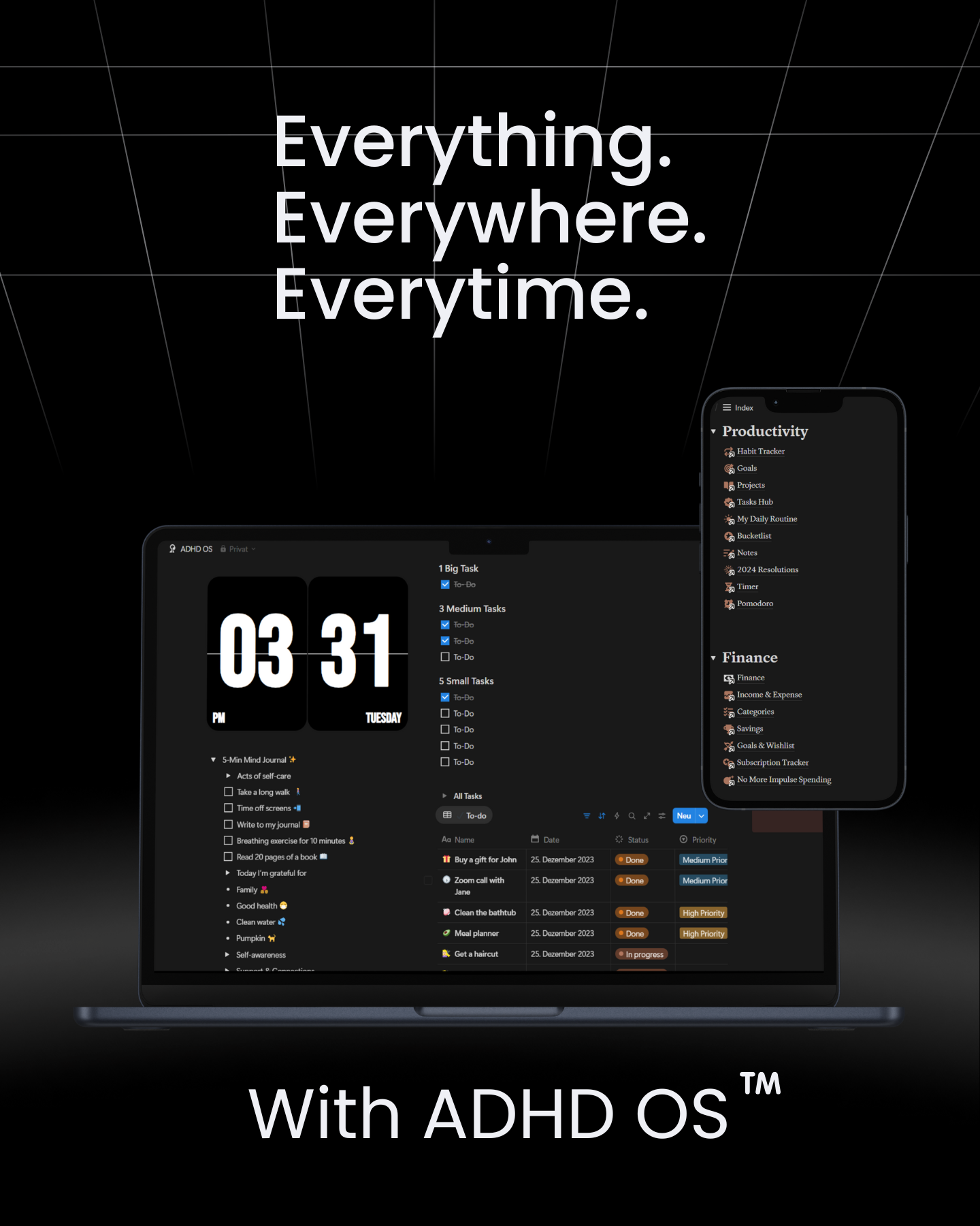 ADHD OS™ - Your operating system for life
