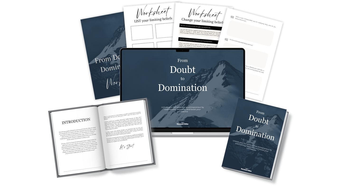 From Doubt to Domination E-Book & Workbook