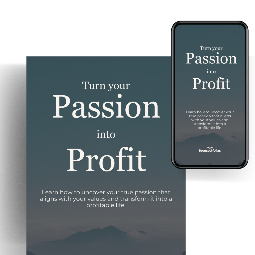 Turn your Passion into Profit E-Book & Workbook