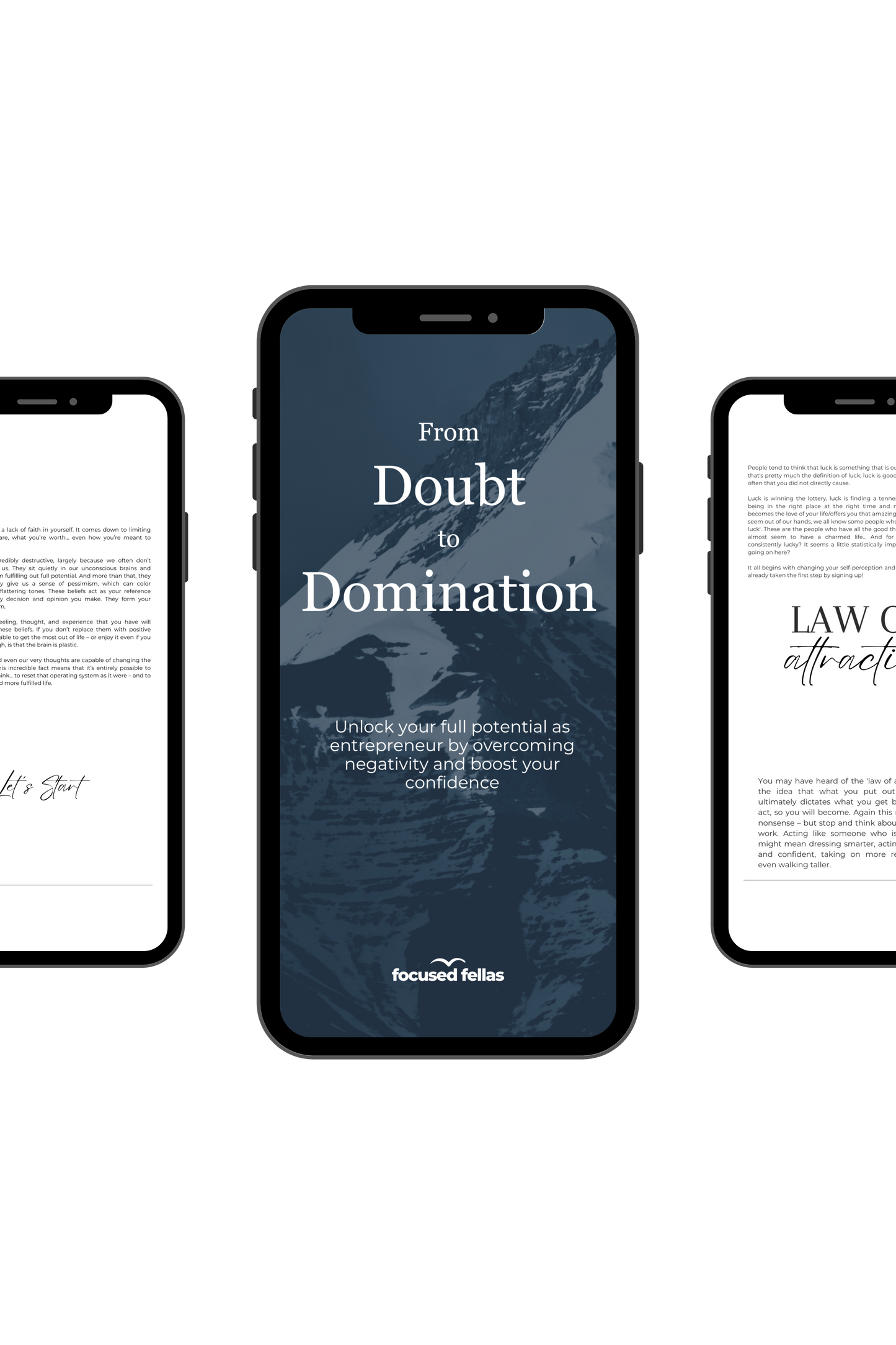 From Doubt to Domination E-Book & Workbook