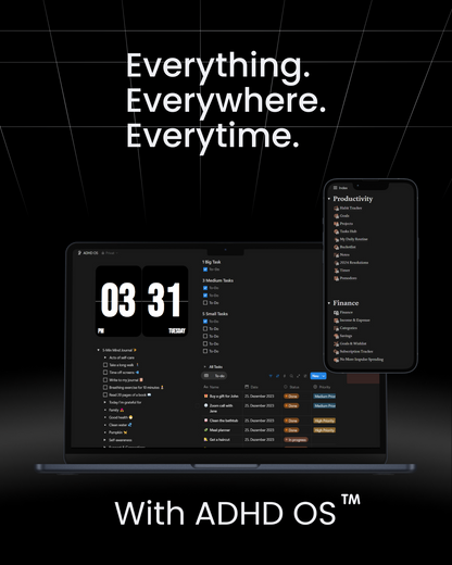 ADHD OS™ - Your operating system for life