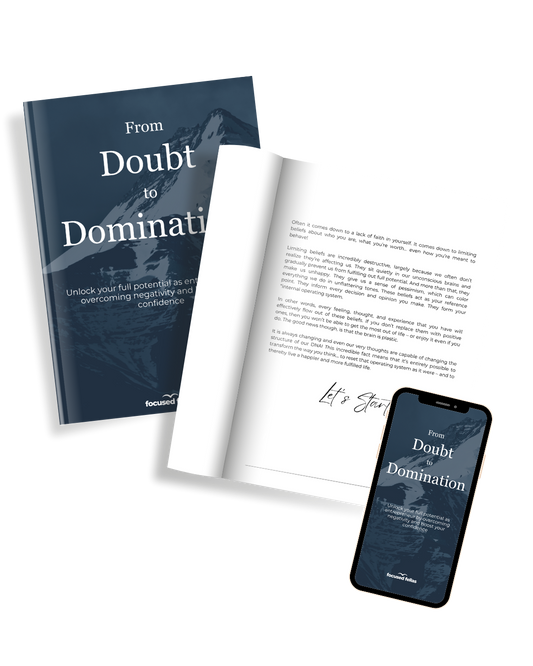 From Doubt to Domination E-Book & Workbook